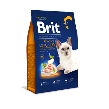 BRIT PREMIUM by nature ΓΑΤΑΣ INDOOR ΚΟΤΟΠΟΥΛΟ 8kg